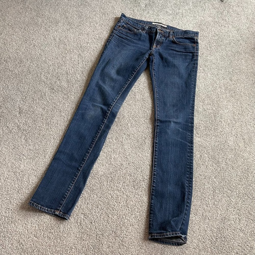 - J Brand Slim Straight Blue Jeans Size 28    - Z738